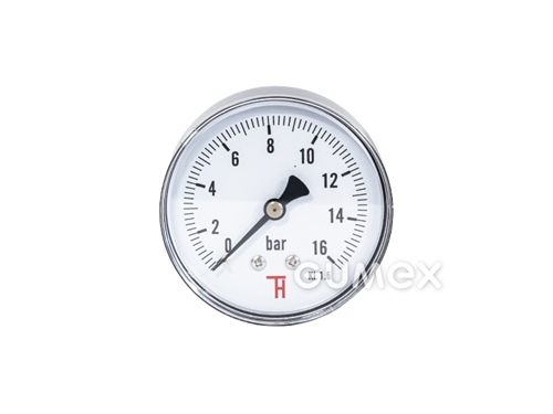 MANOMETER UND VAKUUMMETER STANDARD - ANSCHLUSS HINTEN